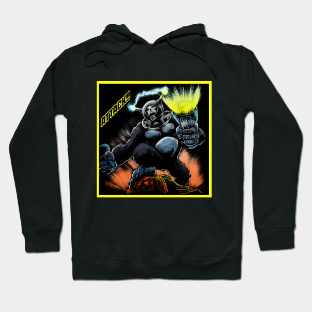 ATTACK!! Hoodie by blackboxman